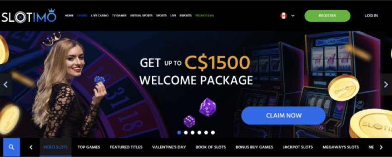 Slotimo Online Casino Canada